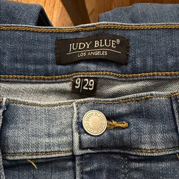 Judy Blue Straight with leopard - Picture 3 of 6